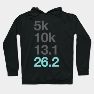 Marathon Runners 5K 10K 131 262 Marathoner Hoodie